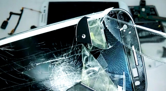 Разбился экран на Samsung Galaxy